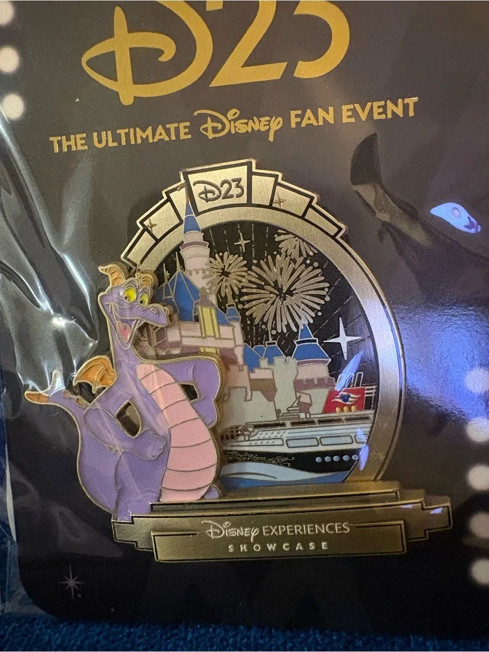 2026 Disney D23 Fan Event Honda Center Experiences Showcase Figment Limited Pin